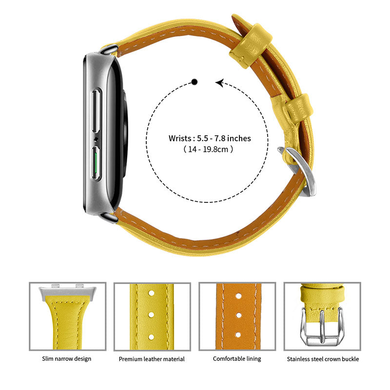 Top Layer Cowhide Genuine Leather Smart Watch Strap Replacement Watch Band for Oppo Watch 46mm Top Layer Cowhide Genuine Leather Smart Watch Strap Replacement Watch Band for Oppo Watch 46mm